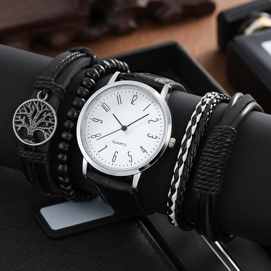 Tavernow™ EleganceSet Black Quartz Watches